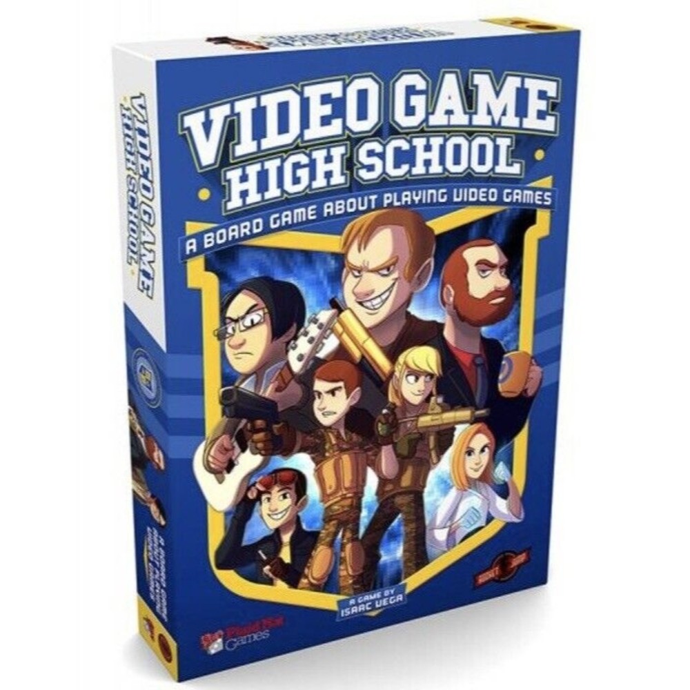 Video Game High School ~ A Board Game About Playing Video Games ~ Ages 13+ ~ New